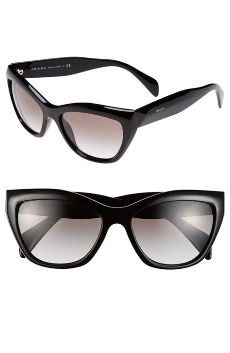 prada 56mm cat eye sunglasses|prada cat eye tortoiseshell glasses.